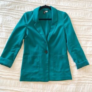 H&M Teal blazer